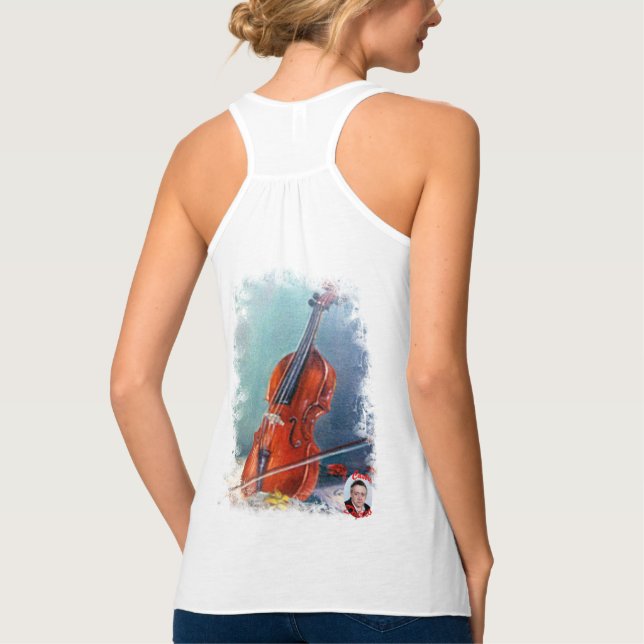 Violín Linne Med Racerback (Baksida)