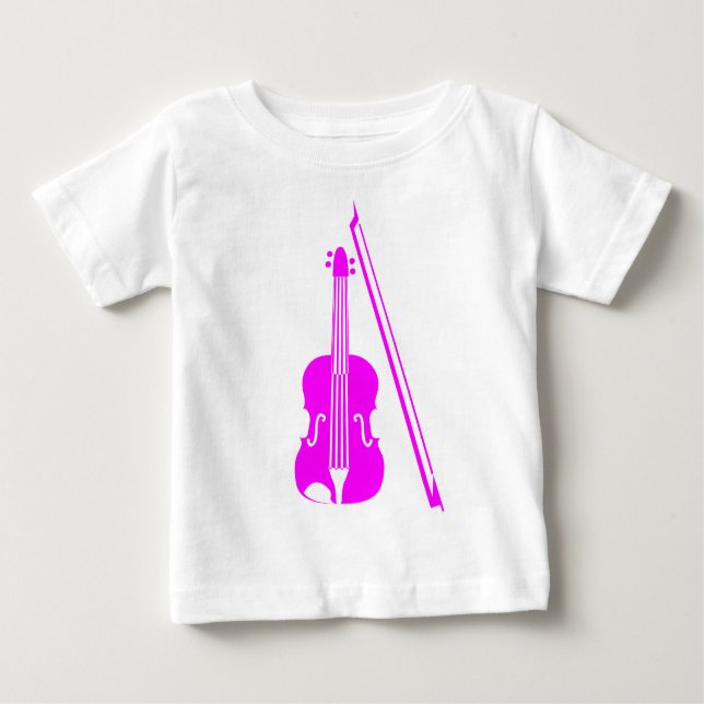 Violin - Magenta T-shirt (Framsida)