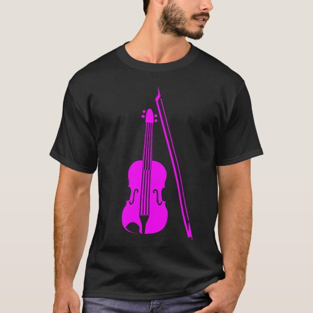 Violin - Magenta Tee (Framsida)