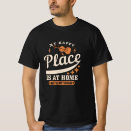 Violin - Mitt Lycklig Ställe är hemma T Shirt