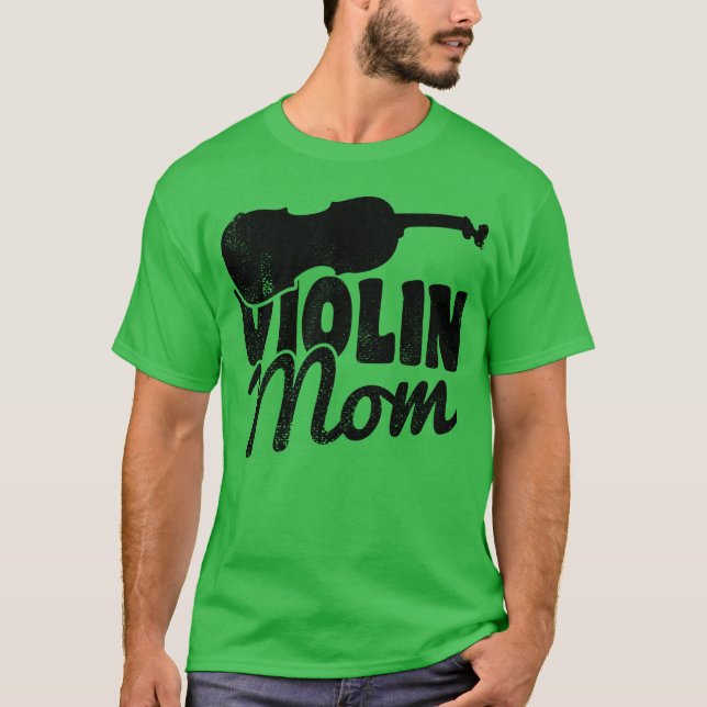 Violin Mor kompisar T Shirt (Framsida)