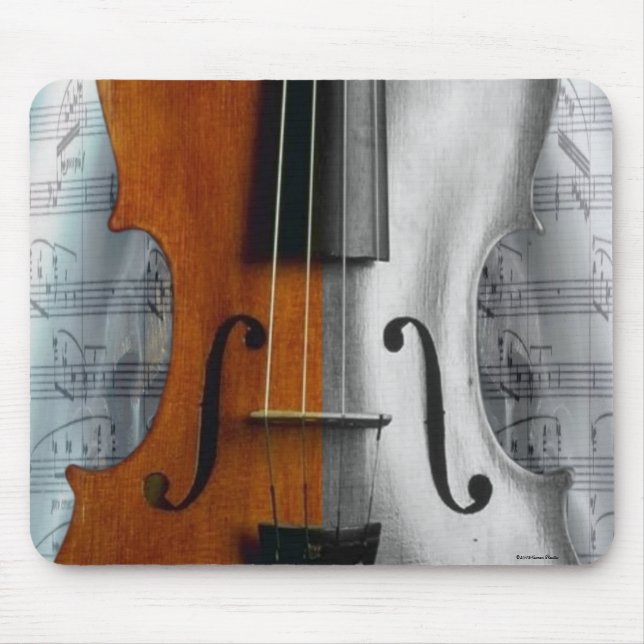 Violin Mousepad Musmatta (Framsidan)