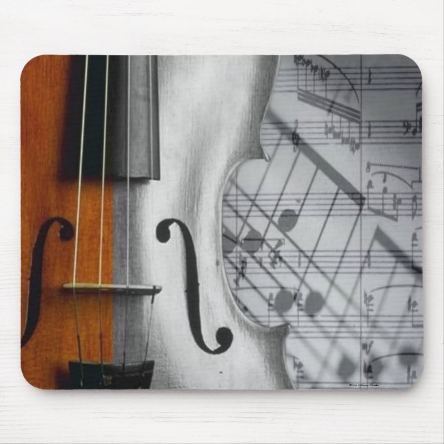 Violin Mousepad Musmatta (Framsidan)