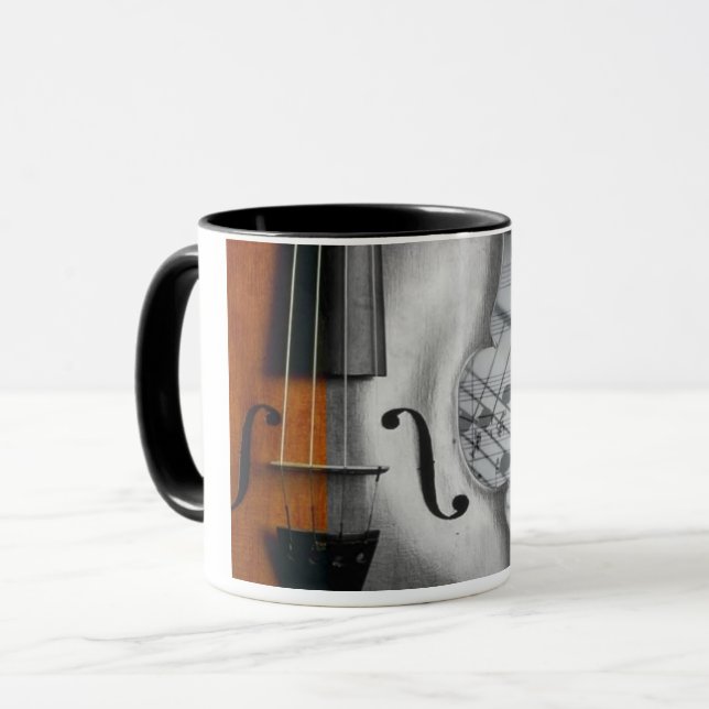 Violin Mugg (Framsida vänster)