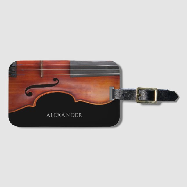Violin Music Bagagebricka (Framsida horisontal)