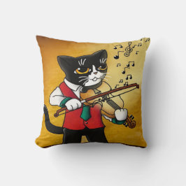 Violin Music Cat Kudde