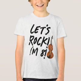 Violin Music Födelsedagsfest T-shirt