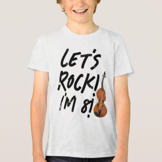 Violin Music Födelsedagsfest T-shirt