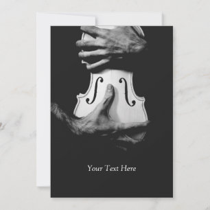 Violin Music Inbjudningar