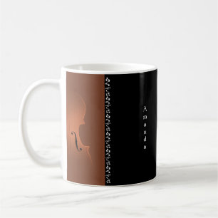 Violin Music Instrument Kaffemugg