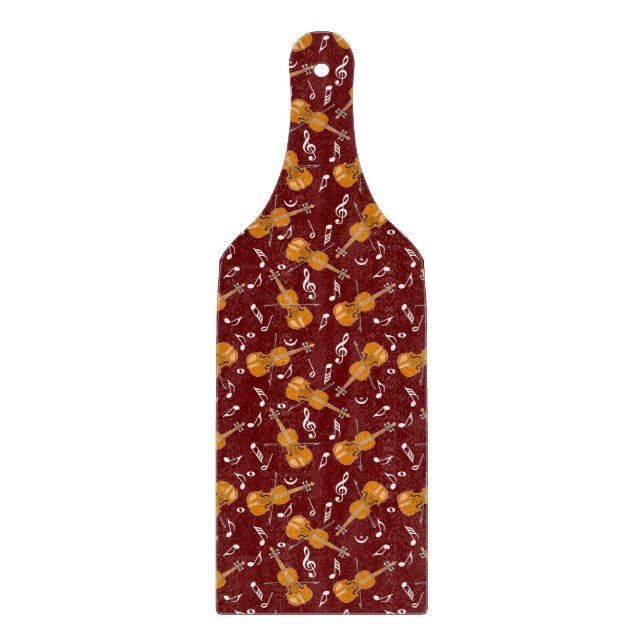 Violin Music Note Mönster (Framsidan)