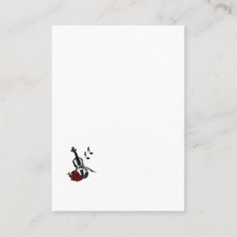 Violin Music Place Placeringskort