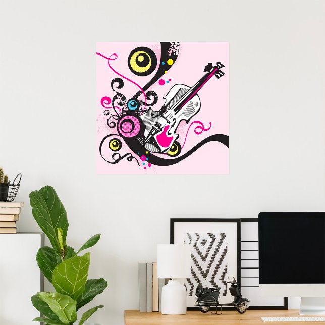 Violin Music Poster (Skapare uppladdad)