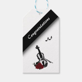 Violin Music Presentetikett