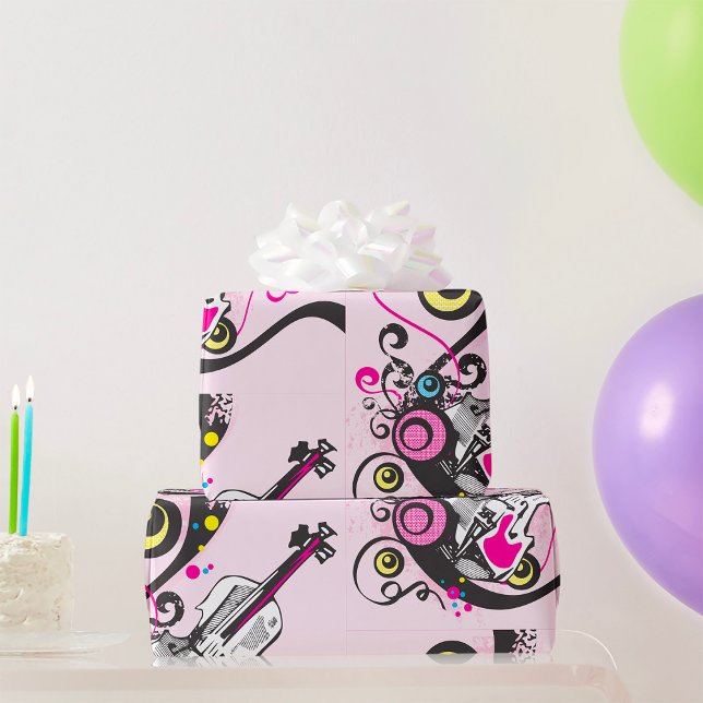 Violin Music Presentpapper (Skapare uppladdad)