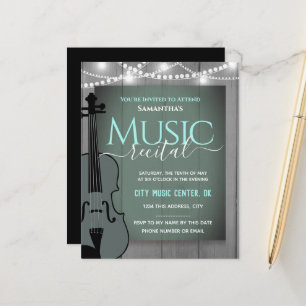 Violin Music skäl Formell inbjudan