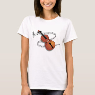 Violin Music T Shirt