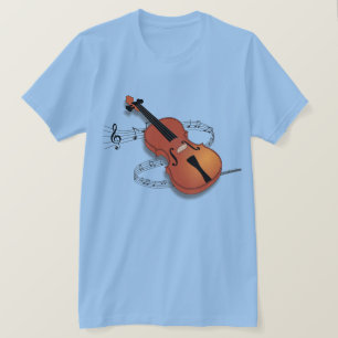 Violin Music T Shirt
