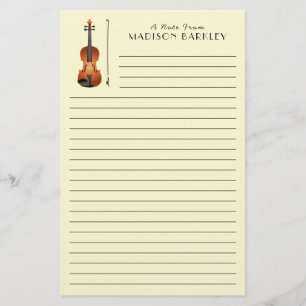 Violin Musician Teacher String Orchestra Brevpapper