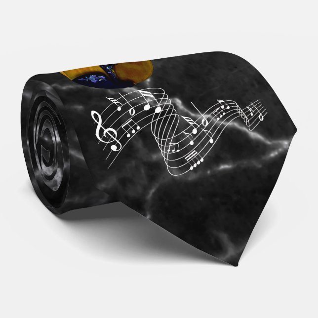 VIOLIN & MUSIK NOTER-3 NECK TID SLIPS (Rullad)