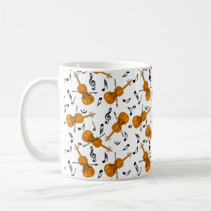 Violin Musik noter Kaffemugg