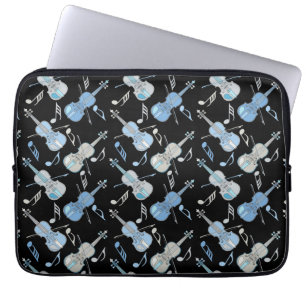 Violin Musik noter Laptop Fodral