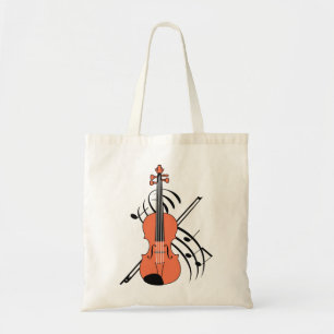 Violin och Music Tygkasse