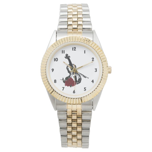 Violin och Ro Armbandsur (Framsida)