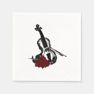 Violin och Ro Pappersservett