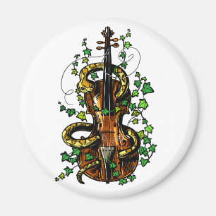 Violin och snake magnet