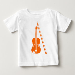 Violin - Orange T-shirt