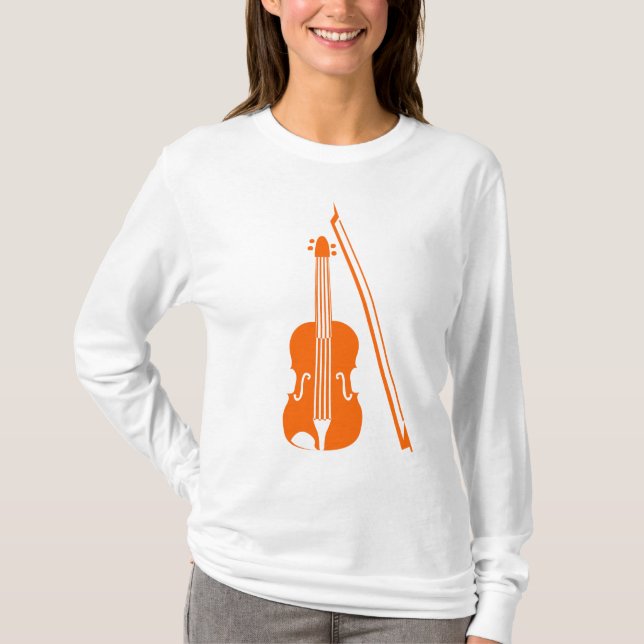 Violin - Orange Tee (Framsida)