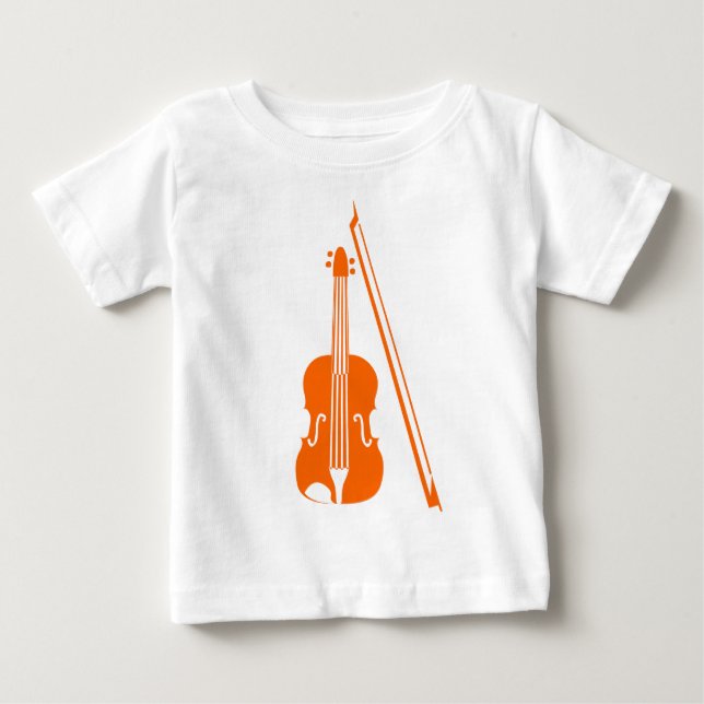 Violin - Orange Tröja (Framsida)