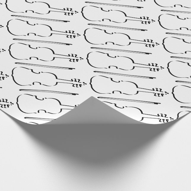 Violin Outline Presentpapper (Hörn)