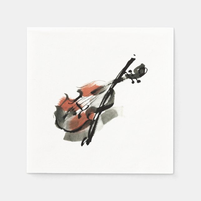 Violin Pappersservett (Framsidan)
