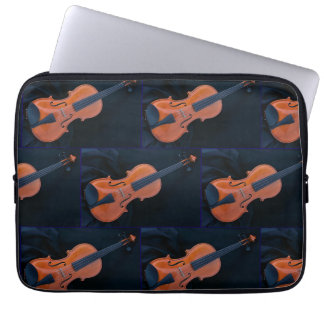 Violin Photo Closeup Laptop Fodral