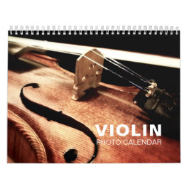 Violin Photo Wall Calendar Kalender