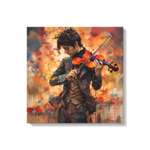 Violin Player i Practice