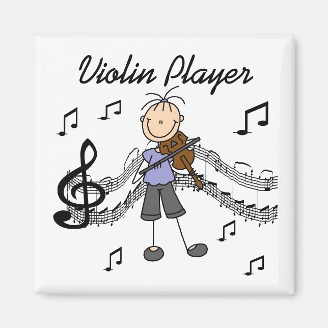 Violin Player Magnet (Framsidan)