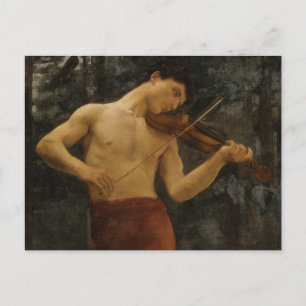 Violin Player Vykort