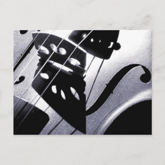 Violin Postcard Vykort