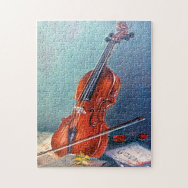 Violín Pussel (Vertikal)