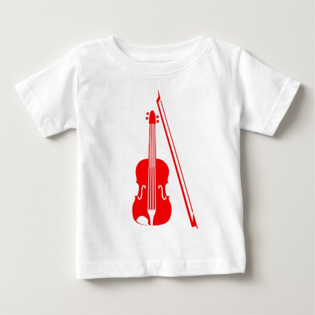 Violin - Red Tee Shirt (Framsida)