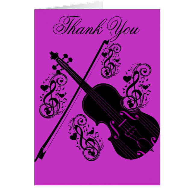 Violin,Rocking kärlek_ OBS Kort (Framsidan)