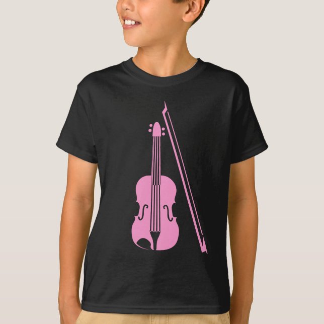 Violin - Rosa T Shirt (Framsida)