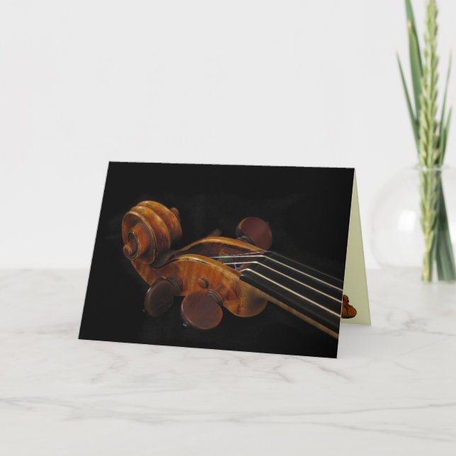 Violin Rulla Kort (Framsida)