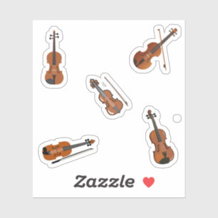 Violin Sticker Klistermärken