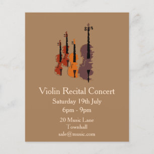Violin Sträng Instrument Skäl musikprestanda Flygblad