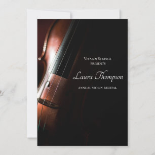 Violin Strings Music Cont skäl Inbjudningar