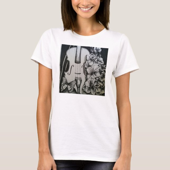 Violin T-shirt (Framsida)